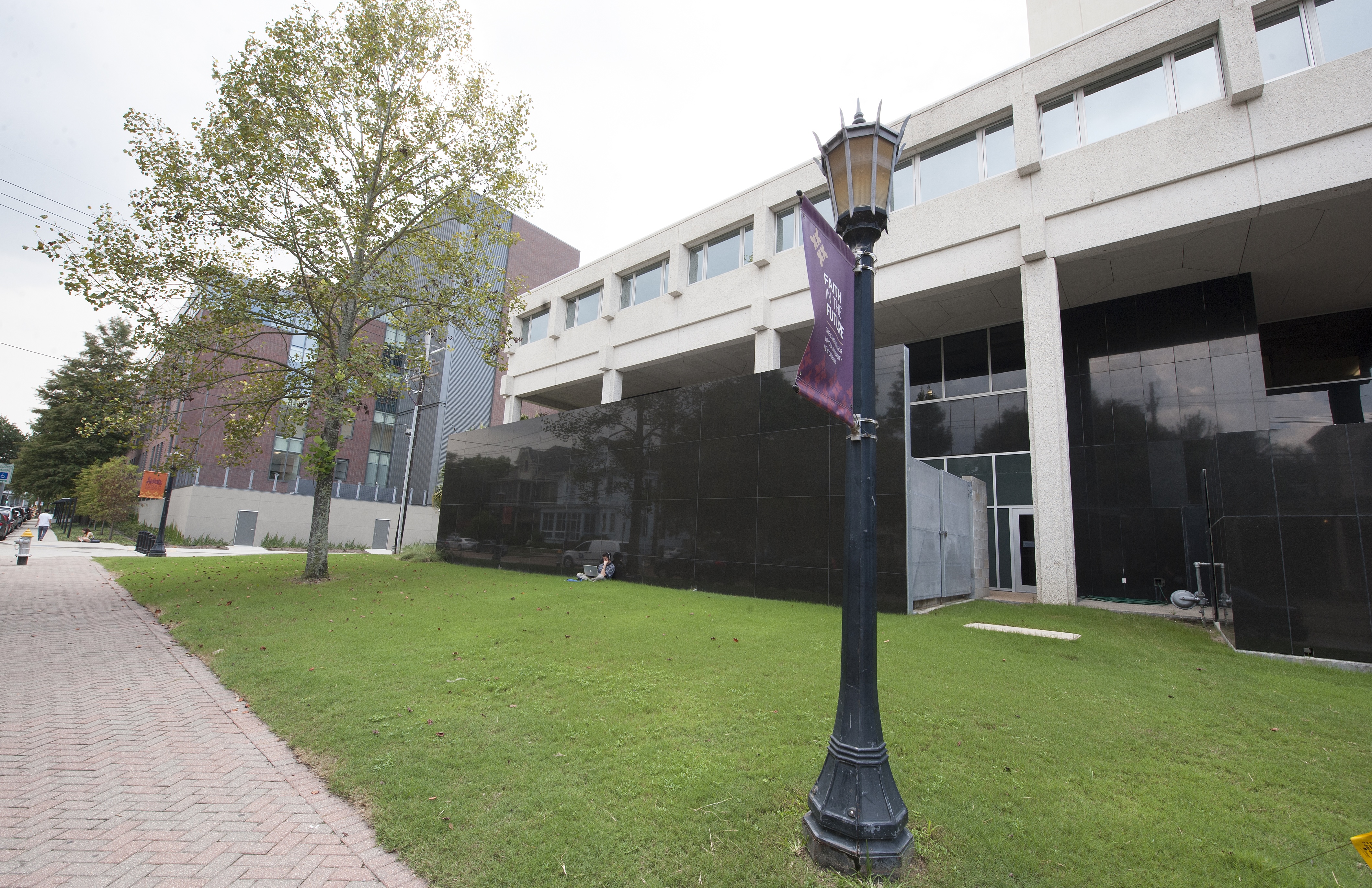 View of Miller Hall from Calhoun Street